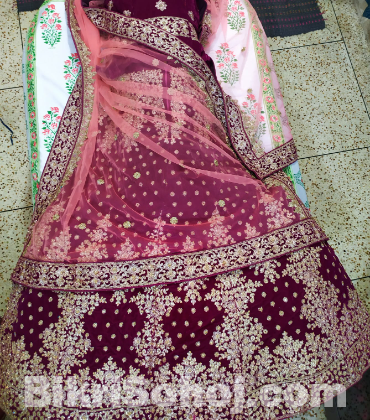 Bridal Lehenga (Velvet)